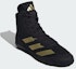 Shop Adidas Adizero Mat Wizard 6 Wrestling Shoes Core Black/Gold Metallic/Cloud White IE3207