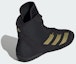 Purchase Adidas Adizero Mat Wizard 6 Wrestling Shoes Core Black/Gold Metallic/Cloud White IE3207