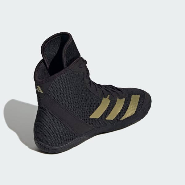 Details for Adidas Adizero Mat Wizard 6 摔角鞋 黑金白 IE3207