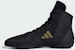 Adidas Adizero Mat Wizard 6 Wrestling Shoes Core Black/Gold Metallic/Cloud White IE3207