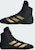 Adidas Adizero Mat Wizard 6 Wrestling Shoes Core Black/Gold Metallic/Cloud White IE3207