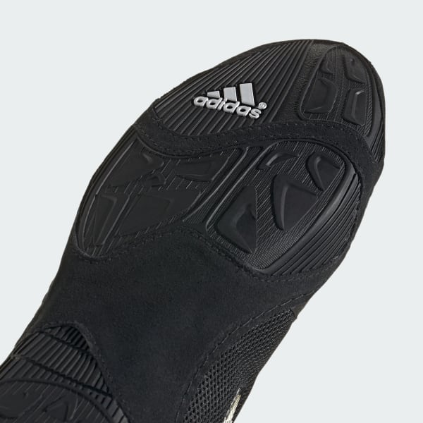 Cheap Adidas Adizero Mat Wizard 6 摔角鞋 黑金白 IE3207