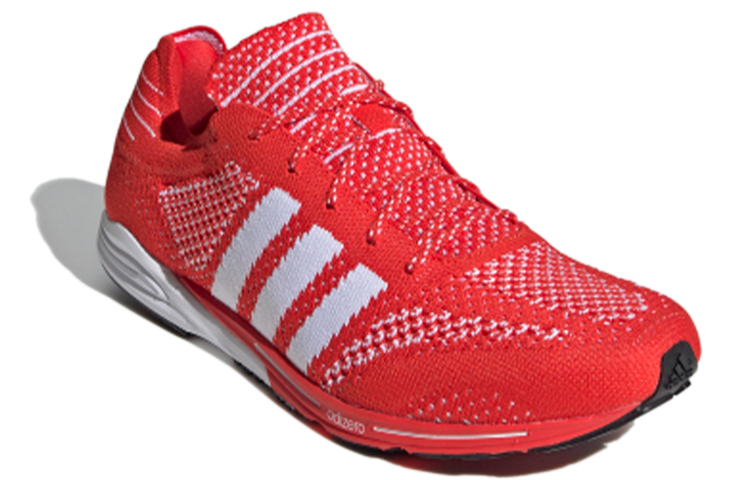 Lookbook adidas Adizero Prime 低筒 跑步鞋 男女通用 紅白