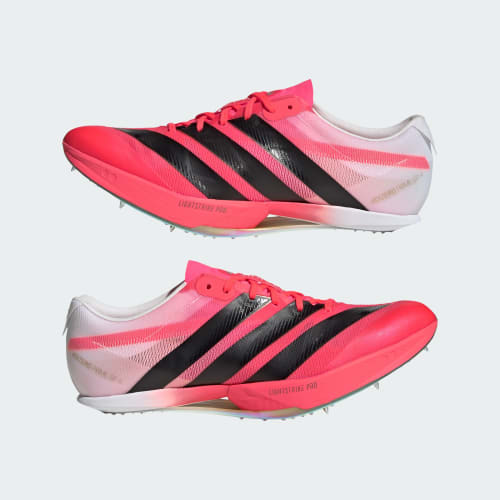 Sizing adidas Adizero Prime SP4 Zapatillas Atletismo Solar Turbo/Negro/Dorado Metálico KJ7097