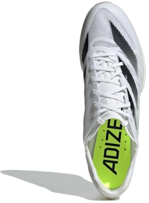 adidas Adizero Prime SP 2.0 Track And Field Lightstrike "Footwear White/Core Black/Green Spark" IE5485 Lookbook adidas Adizero Prime SP 2.0 Track And Field Lightstrike "Footwear White/Core Black/Green Spark" IE5485