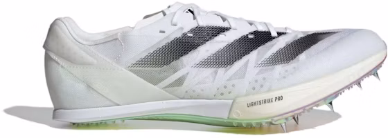 Sizing 阿迪達斯 Adizero Prime SP 2.0 田徑 Lightstrike "鞋履白/核心黑/綠色火花" IE5485