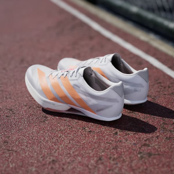 Purchase Adidas Adizero Prime SP 4 Zapatillas Sprint Blanco Nube/Naranja Lúcido/Rojo Lúcido JQ0795