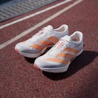 Cheap Adidas Adizero Prime SP 4 Sprint-Spikes Cloud White/Lucid Orange/Lucid Red JQ0795