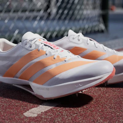 Adidas Adizero Prime SP 4 Sprint-Spikes Cloud White/Lucid Orange/Lucid Red JQ0795 1
