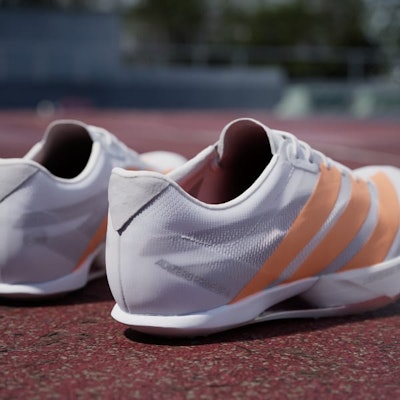 Adidas Adizero Prime SP 4 Zapatillas Sprint Blanco Nube/Naranja Lúcido/Rojo Lúcido JQ0795 1