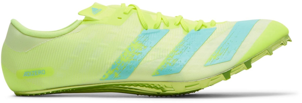 adidas Adizero Prime Sprint Spikes 'Solar Yellow Clear Aqua' FW2248 Buy adidas Adizero Prime Sprint Spikes 'Solar Yellow Clear Aqua' FW2248