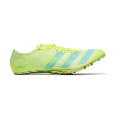 adidas Adizero Prime Sprint Spikes 'Solar Yellow Clear Aqua'