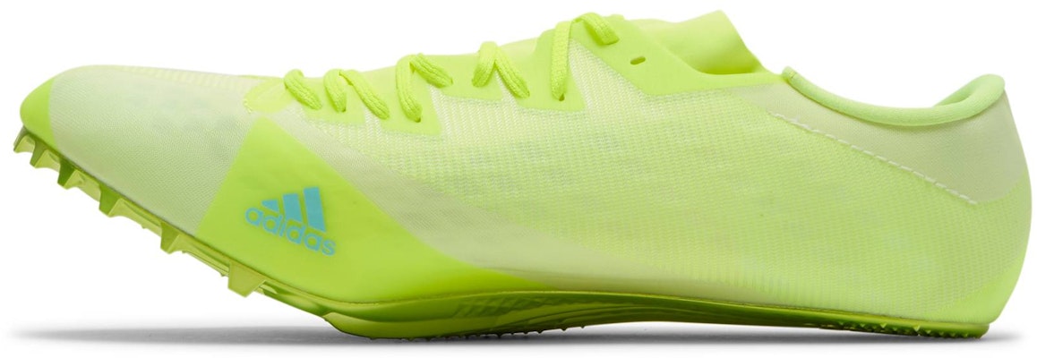 adidas Adizero Prime Sprint Spikes 'Solar Yellow Clear Aqua' FW2248 Lookbook adidas Adizero Prime Sprint Spikes 'Solar Yellow Clear Aqua' FW2248