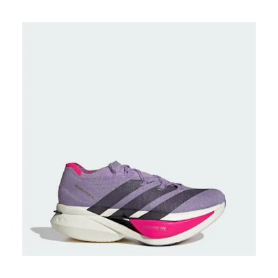 Adidas Adizero Prime X3 Strong Running Shoes Powder Plum/Aurora Black/Shock Pink