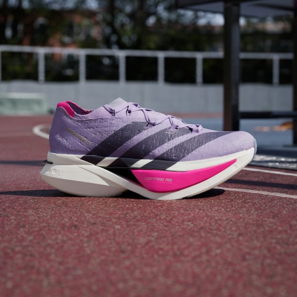 Lookbook Adidas Adizero Prime X3 Zapatillas Running Ciruela/Aurora Negro/Rosa Impacto JQ2801