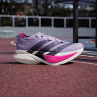 Lookbook Adidas Adizero Prime X3 強效跑鞋 粉李紫/曙光黑/震撼粉 JQ2801