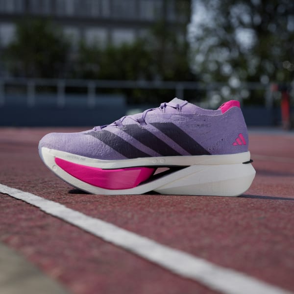 Sizing Adidas Adizero Prime X3 Zapatillas Running Ciruela/Aurora Negro/Rosa Impacto JQ2801