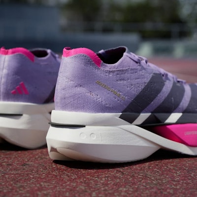 Adidas Adizero Prime X3 Strong Running Shoes Powder Plum/Aurora Black/Shock Pink JQ2801 2