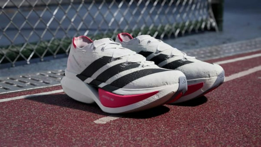 Adidas Adizero Prime X3 強勢跑鞋 雲白/核心黑/夢幻紅 JR2597 Lookbook Adidas Adizero Prime X3 強勢跑鞋 雲白/核心黑/夢幻紅 JR2597