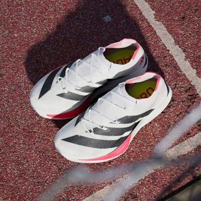 Adidas Adizero Prime X3 強勢跑鞋 雲白/核心黑/夢幻紅 JR2597 1