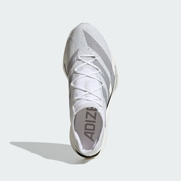 Order adidas Adizero Prime X3 Strung 跑鞋 白灰/灰色/Dash灰配色 KH8884
