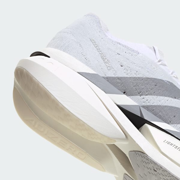 Sizing adidas Adizero Prime X3 Strung 跑鞋 白灰/灰色/Dash灰配色 KH8884