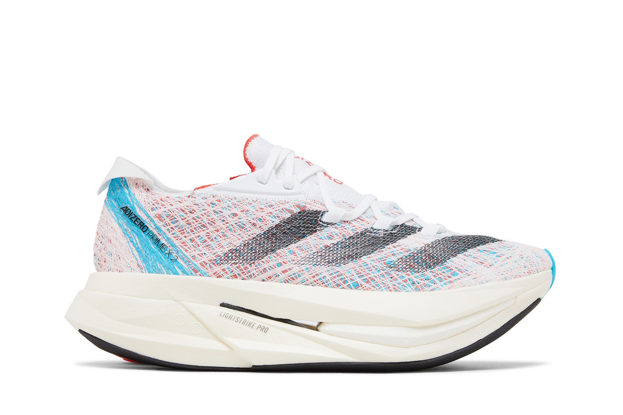 adidas Adizero Prime X 2 Strung 'White Lucid Cyan' HP9709