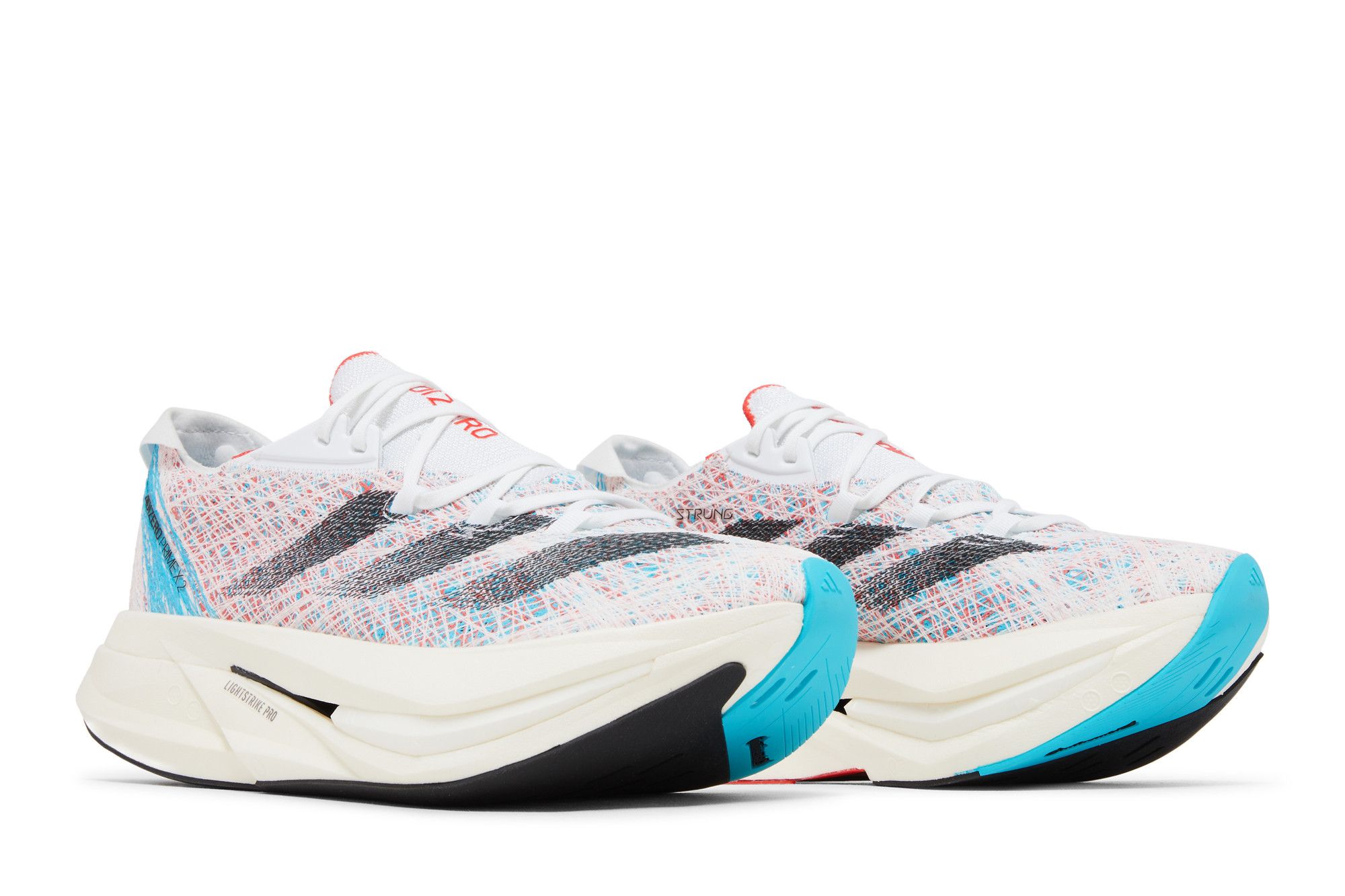 Cheap adidas Adizero Prime X 2 Strung ''Bianco Lucid Cyan'' HP9709