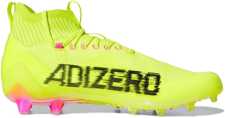 adidas Adizero Primeknit Cleats 'Fluorescent Yellow' FY4379 Order adidas Adizero Primeknit Cleats 'Fluorescent Yellow' FY4379