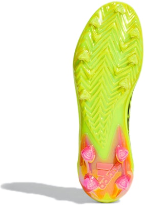 adidas Adizero Primeknit Cleats 'Fluorescent Yellow' FY4379 Details for adidas Adizero Primeknit Cleats 'Fluorescent Yellow' FY4379