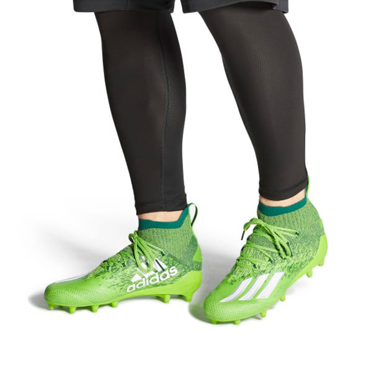 Sizing adidas Adizero Primeknit Cleats 'Hijau Solar' Lelaki Wanita Kanak-Kanak EH3420