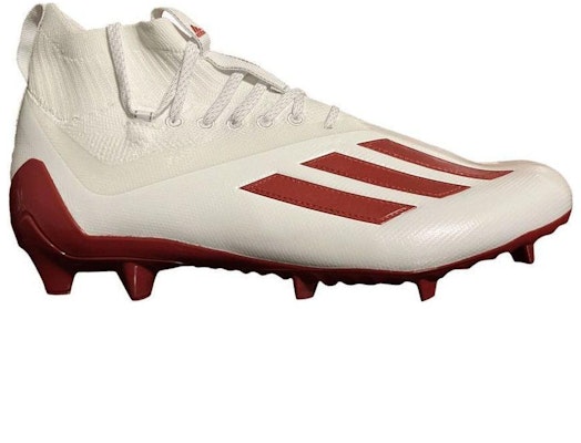 adidas Adizero Primeknit Cleats 'White Red' GZ0424 Order adidas Adizero Primeknit Cleats 'White Red' GZ0424