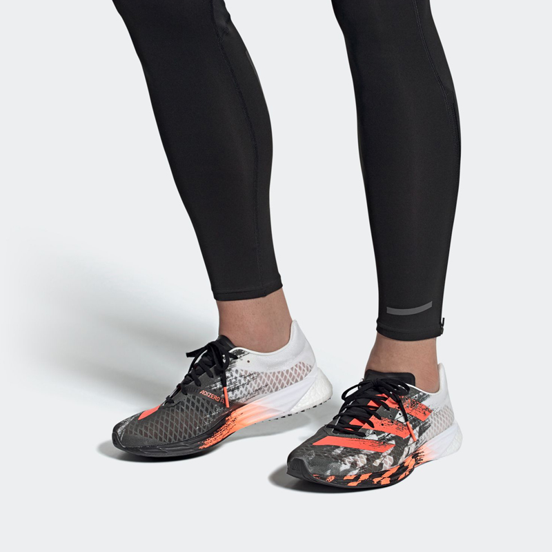 Details for adidas Adizero Pro ''Blanc Noir Orange'' FW7862