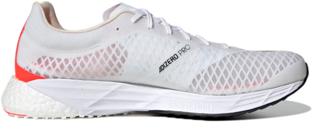 adidas Adizero Pro 'White Solar Red' GZ5473 Order adidas Adizero Pro 'White Solar Red' GZ5473