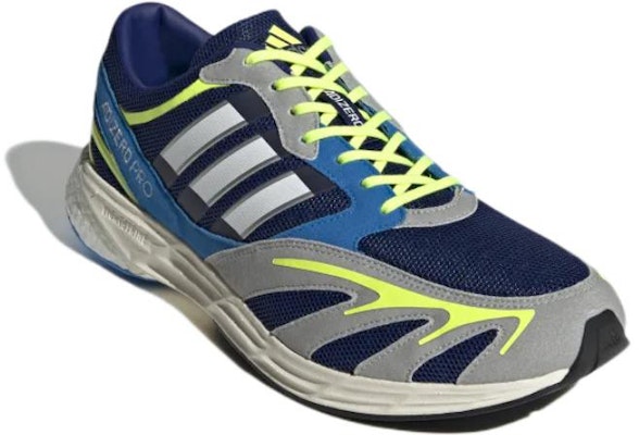 adidas Adizero Pro V1 DNA Victory Solar Yellow 'Blue' GW2761 Lookbook adidas Adizero Pro V1 DNA Victory Solar Yellow 'Blue' GW2761