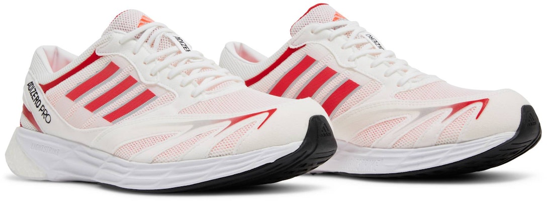 adidas Adizero Pro V1 DNA 'Putih Solar Merah' GX5081 Cheap adidas Adizero Pro V1 DNA 'Putih Solar Merah' GX5081