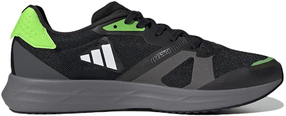 adidas Adizero RC 4 'Hitam Hijau Solar' GX6660 Order adidas Adizero RC 4 'Hitam Hijau Solar' GX6660