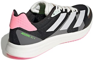 adidas Adizero Rc 4 'Negro Core Metalizado Rosa Beam' GX6661 Shop adidas Adizero Rc 4 'Negro Core Metalizado Rosa Beam' GX6661