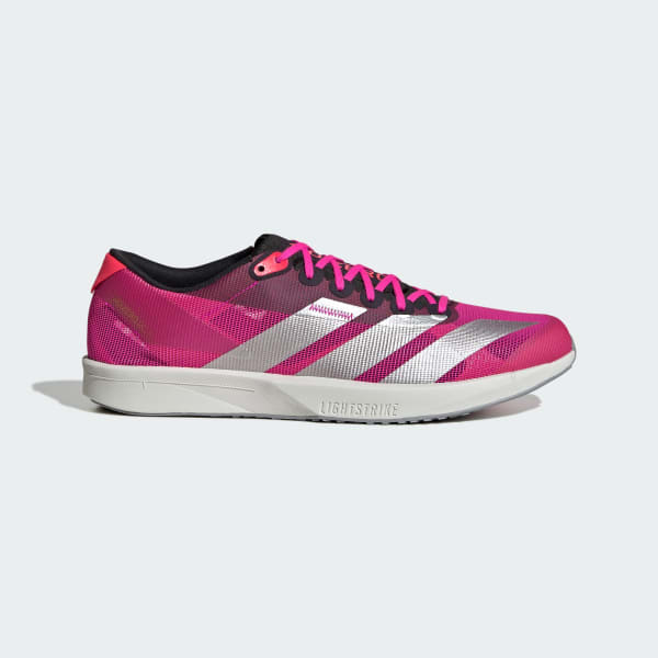 adidas Adizero RC 6 Lightstrike Running Shoes Shock Pink/Silver Metallic/Lucid Red JP6662
