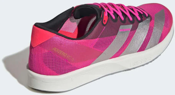 adidas Adizero RC 6 Hardloopschoenen Shock Pink/Zilver Metallic/Lucid Red JP6662 Details for adidas Adizero RC 6 Hardloopschoenen Shock Pink/Zilver Metallic/Lucid Red JP6662