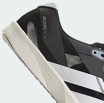 Adidas Adizero RC 6 Running Shoes Core Black/Cloud White/Halo Silver JP6559 Cheap Adidas Adizero RC 6 Running Shoes Core Black/Cloud White/Halo Silver JP6559