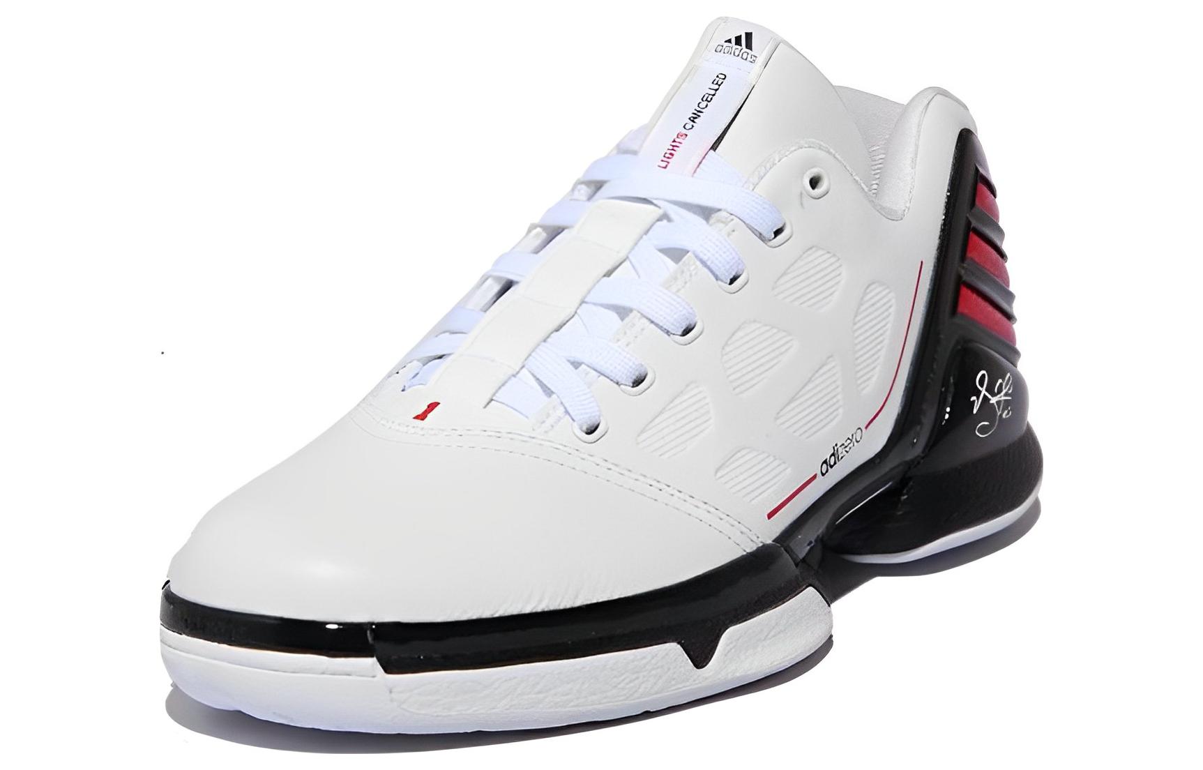 Order 阿迪达斯 adiZero Rose 2 低帮 '白色' 篮球鞋 G49670