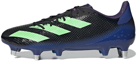 adidas Adizero RS7 SG Soft Ground Tokyo Boots 'Black Blue Green' GZ4167 adidas Adizero RS7 SG Soft Ground Tokyo Boots 'Black Blue Green' GZ4167