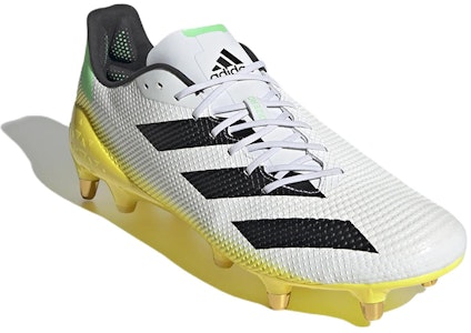 adidas Adizero RS7 Soft Ground 'Putih Hitam Kuning' GZ4166 Lookbook adidas Adizero RS7 Soft Ground 'Putih Hitam Kuning' GZ4166