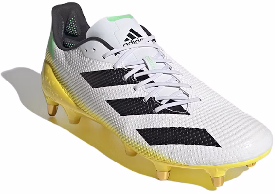 adidas Adizero RS7 Soft Ground 'White Black Yellow' GZ4166 Lookbook adidas Adizero RS7 Soft Ground 'White Black Yellow' GZ4166