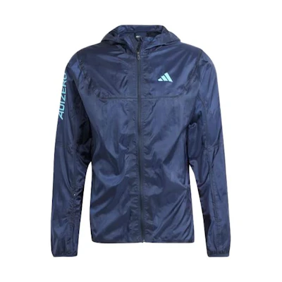 adidas Adizero Running Windbreaker Jacket Legend Ink Blue IM4170