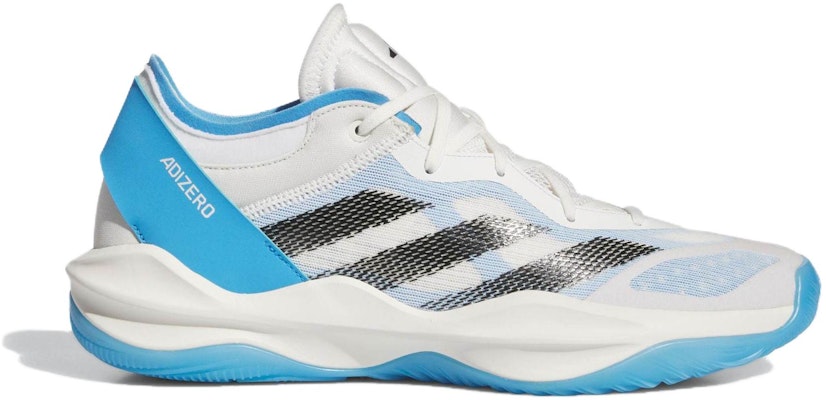 adidas Adizero Select 2.0 舒適簡約百搭 防滑 低幫籃球鞋 男女同款 白藍色 Order adidas Adizero Select 2.0 舒適簡約百搭 防滑 低幫籃球鞋 男女同款 白藍色