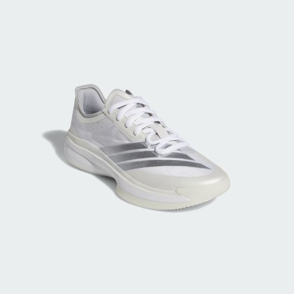 Shop Zapatillas Adidas Adizero Select 3.0 Blanco Nube/Plateado Metálico/Gris Dos JQ6410