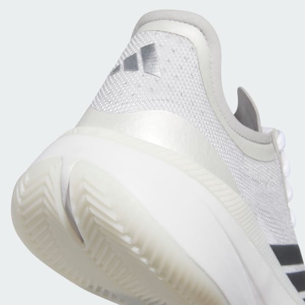 Sizing Zapatillas Adidas Adizero Select 3.0 Blanco Nube/Plateado Metálico/Gris Dos JQ6410