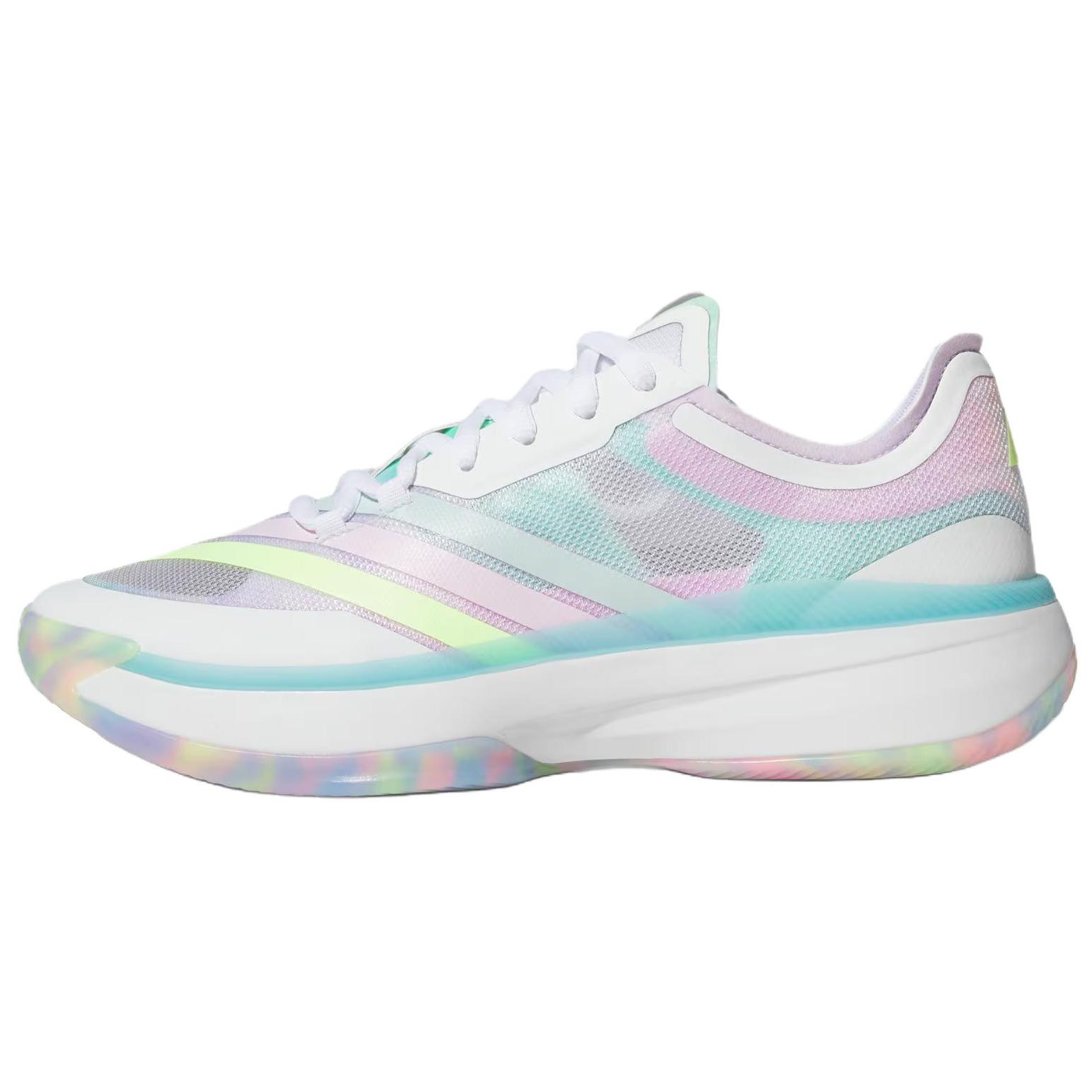 adidas Adizero Select 3.0 White Blue Low-Top Basketball Shoes Durable Comfort JP9421